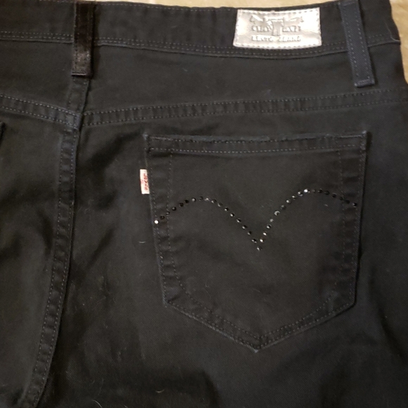 Levi's Blues Night embellished Black Bootcut Jeans - Picture 1 of 16